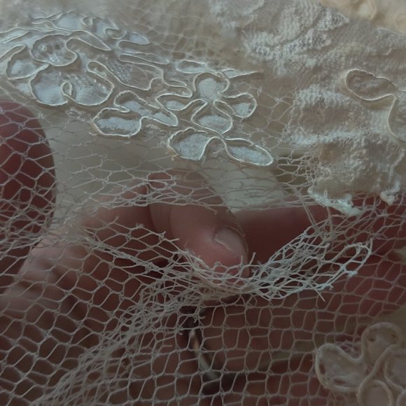 Enzoani Lace Diana  Ivory Wedding Dress, size 8. - Picture 11 of 12